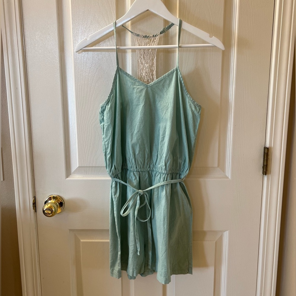 Crochet Strap Romper
